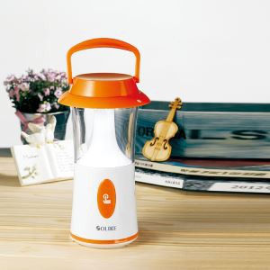 LED jutiklio kempingo šviesa su rankena